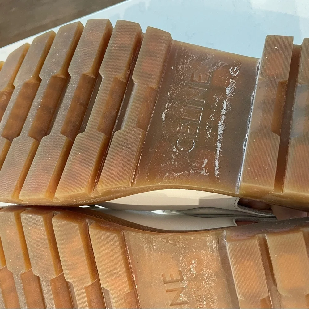 Celine Logo Sandals - Picture 10 of 14